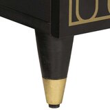  Stranska omarica 60x33x75 cm trden mangov les | Shoptok.si