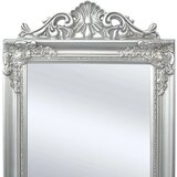 Maison Chic Prostostoječe Ogledalo - Zrcalo - Kozmetično ogledalo baročni stil 160x40 cm srebrno, (21698012) | Shoptok.si