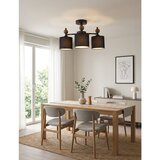 Opviq luster Neptun Wood 3, 3 × E27, crni | Eponuda.com