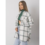 RUE PARIS Shirt-TO-KS-0810-3.32-white-green | Shoptok.si