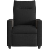 vidaXL Naslanjač iz črnega blaga | Shoptok.si