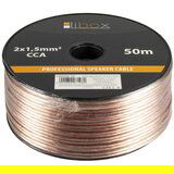 LIBOX Kabel głośnikowy 2x1,50mm LB0008-50 audio cable 50 m Transparent LIBOX Kabel głośnikowy 2x1,50mm LB0008-50 audio cable 50 m Transparent Slike