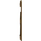  Stensko posteljno vzglavje medeno rjavo 108x3x60 cm borovina, (20735698) | Shoptok.si