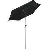  Suncobran crni 200 x 224 cm aluminijski | shoptok.hr