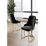 Hanah home Set stolica, 4 dijela, crna Slike