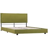 The Living Store Posteljni okvir zeleno blago 140x200 cm - Posteljni Okvir, (21524857) | Shoptok.si