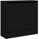 Ormarić za cipele crni 60 x 21 x 57 cm od konstruiranog drva | shoptok.hr