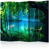 Artgeist PARAVAN 225/172/3 cm zelena, svetlo modra | Shoptok.si