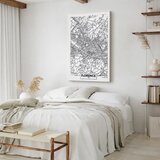  Slika - Florence Map (1 Part) Vertical 20x30 Akustična | shoptok.hr
