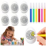  Easter Styrofoam Eggs For Painting Markers Flower Pattern A 6pcs Cijene