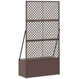  Gredni pergola sadilnik Rjava 70 x 30 x 135 cm Kovina, (5000187691) | Shoptok.si