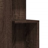  Bočni stolić boja smeđeg hrasta 35x35x60 cm konstruirano drvo | shoptok.hr