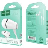 hoco. Slušalice sa mikrofonom, 3.5 mm,dužina kabela 1.2 met,bijela - M34 Honor White | shoptok.hr