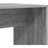 vidaXL Stol Sivi hrast sonoma 138.5 x 55 x 143 cm Konstruirano drvo | shoptok.hr