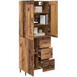  Highboard 2 kom. Staro drvo 69,5 x 34 x 180 cm Slike