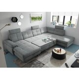 MID.YOU SEDEŽNA GARNITURA, tkanina svetlo siva | Shoptok.si