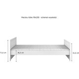 BELLAMY Marylou krevet 90x200 cm | shoptok.hr