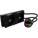 Genesis Vodno hlajenje HYDRIA 240 , All-In-One, 240mm, 3-fazna črpalka, 2x 120mm PWM ventilator, FDB ležaji, (5000328454) u