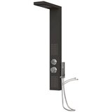 PANEL za tuširanje aluminijski crni | shoptok.hr