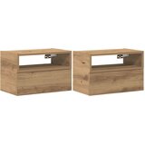  Zidni noćni ormarići 2 kom artisan hrast 45x26x28,5 cm | Eponuda.com