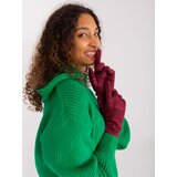 Wool Fashion Italia Gloves-AT-RK-2370.95-burgundy | shoptok.hr