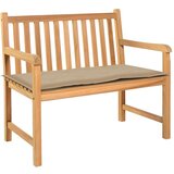  Jastuk za vrtnu klupu bež 100 x 50 x 3 cm od tkanine Oxford Cijene