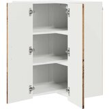 vidaXL Stenska kuhinjska omarica s polico Star les 57 x 57 x 80 cm | Shoptok.si