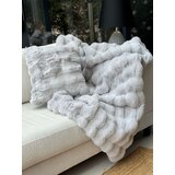 Aberto Design prekrivač bubble 200x75 cm, sivi Cene