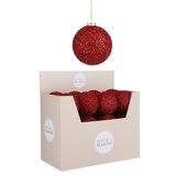 Dekordom novogodišnja dekoracija - hanging ball 10cm 1101101 - red - edl ( 041355 ) Dekordom novogodišnja dekoracija - hanging ball 10cm 1101101 - red - edl ( 041355 ) Slike