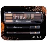 2K Night & Day nijansa Daylight darovni set paletica sjenila za oči 8,16 g + olovka za oči 0,6 g Black + olovka za oči 0,6 g Brown | shoptok.hr