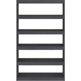 vidaXL Ormarić za knjige / pregrada sivi 100 x 30 x 167,5 cm borovina | shoptok.hr