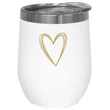 PPD Papperproducts Design Pure Heart gold - Termo skodelica
