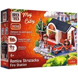 Trefl Brick Trick gradimo od cigle: My City Vatrogasna postaja građevinski set od 50 dijelova - Cijene