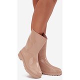 Boto Beige Ladies Wellies Elvara | Shoptok.si