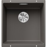Blanco sudoper SUBLINE 400-U InFino SILGRANIT bez dalj.upr. - VULKAN SIVA | shoptok.hr