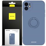Spacecase SILIKONSKI OVITEK S OBROČKOM ZA IPHONE 11 MODER, (21962599) | Shoptok.si