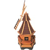 Drvena vrtna vjetrenjača, rotirajuća, ukrasna 130 cm | shoptok.hr
