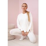 Kesi Set with an oversize blouse ecru | shoptok.hr