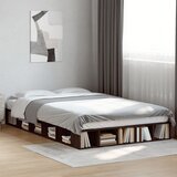 Furnova Posteljni okvir rjav hrast 135x190 cm inženirski les, (21934111) Cene