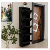 Hanah home Ormar za cipele 5 Piece Metal Black | ePonuda.com