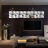 IZMAEL Ogledalne naljepnice za zid - Roses | shoptok.hr