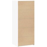  Visoka komoda bijela 50 x 41 x 124 cm od konstruiranog drva | shoptok.hr