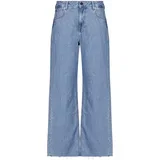 Jeans flare LOOSE ST JEANS HW HAZEL Modra