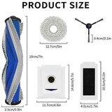 INORCO 19-delni komplet sesalnika, primeren za robotski sesalnik T30 Omni / T30 PRO, stranska krtaa, filter, krpa, krpa, vreka za prah KIT, (22018274) | Shoptok.si