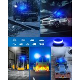 DINFU modra LED opozorilna rotacijska luč z daljinskim upravljanjem | Shoptok.si