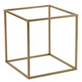 Hanah home Club sto Shb-18-A, 45x45x52 cm, zlatna boja | Eponuda.ba