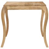  Blagovaonski stol od masivnog drva manga 135 x 75 x 76 cm | shoptok.hr