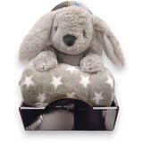 Baby Bear Origin BBO Set Igračka + Ćebence (B230135) – Rabbit Grey 100x75cm Cene