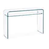 BIZZOTTO Steklena stranska mizica 35x110 cm Iride – Cene