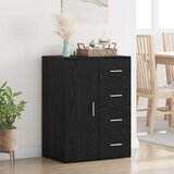  Kreveta s ladicama Crni hrast 59 x 39 x 80 cm Konstruirano drvo | shoptok.hr